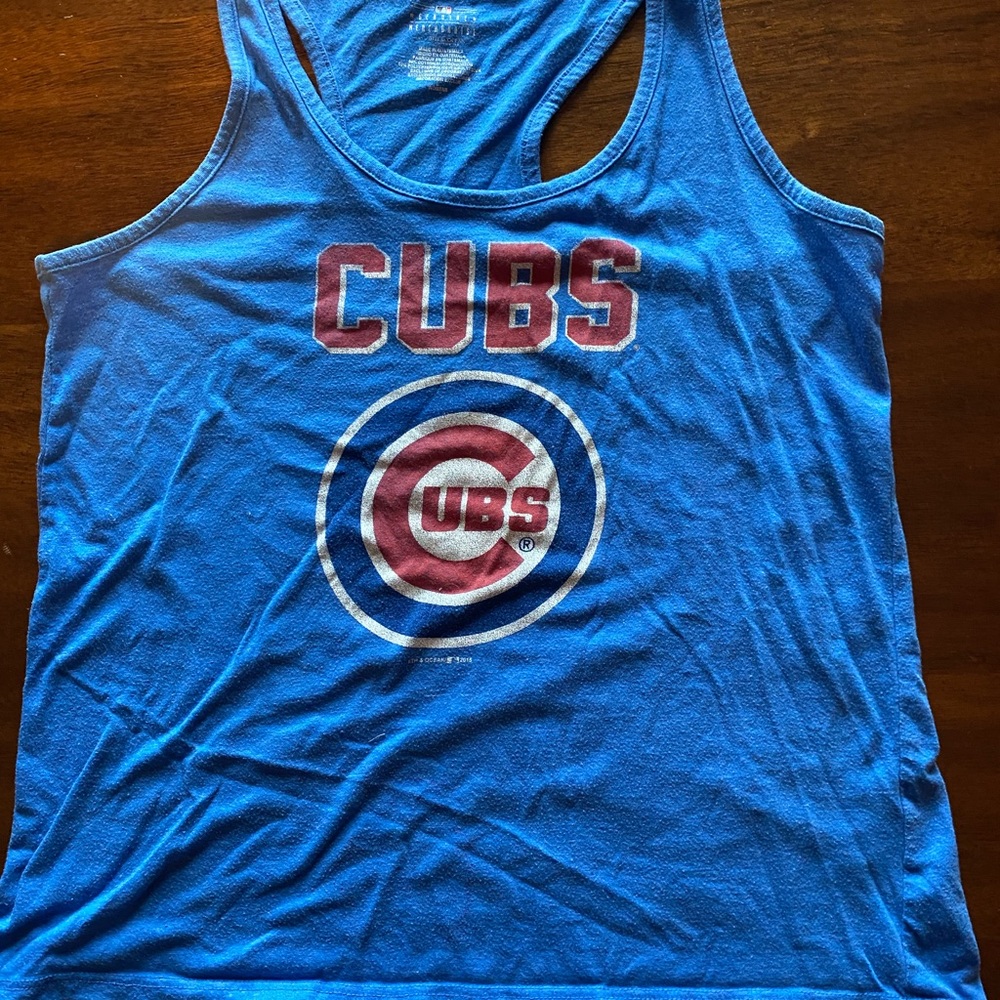 Soft Chicago Cubs tank top - size large